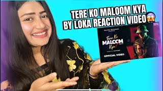 LOKA - TERE KO MALOOM KYA (PROD AAKASH) | OFFICIAL MUSIC VIDEO | BANTAI RECORDS
