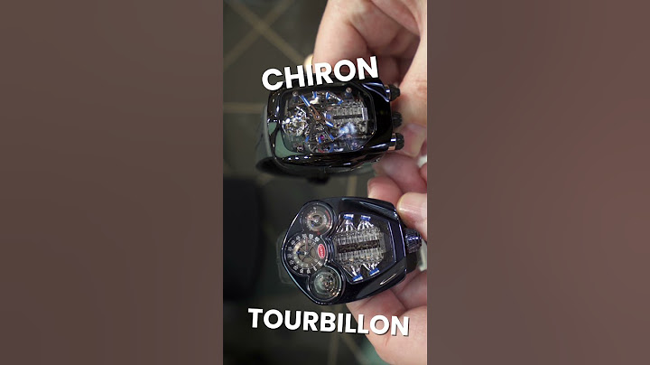 Buying a BUGATTI TOURBILLON? Get this watch!
