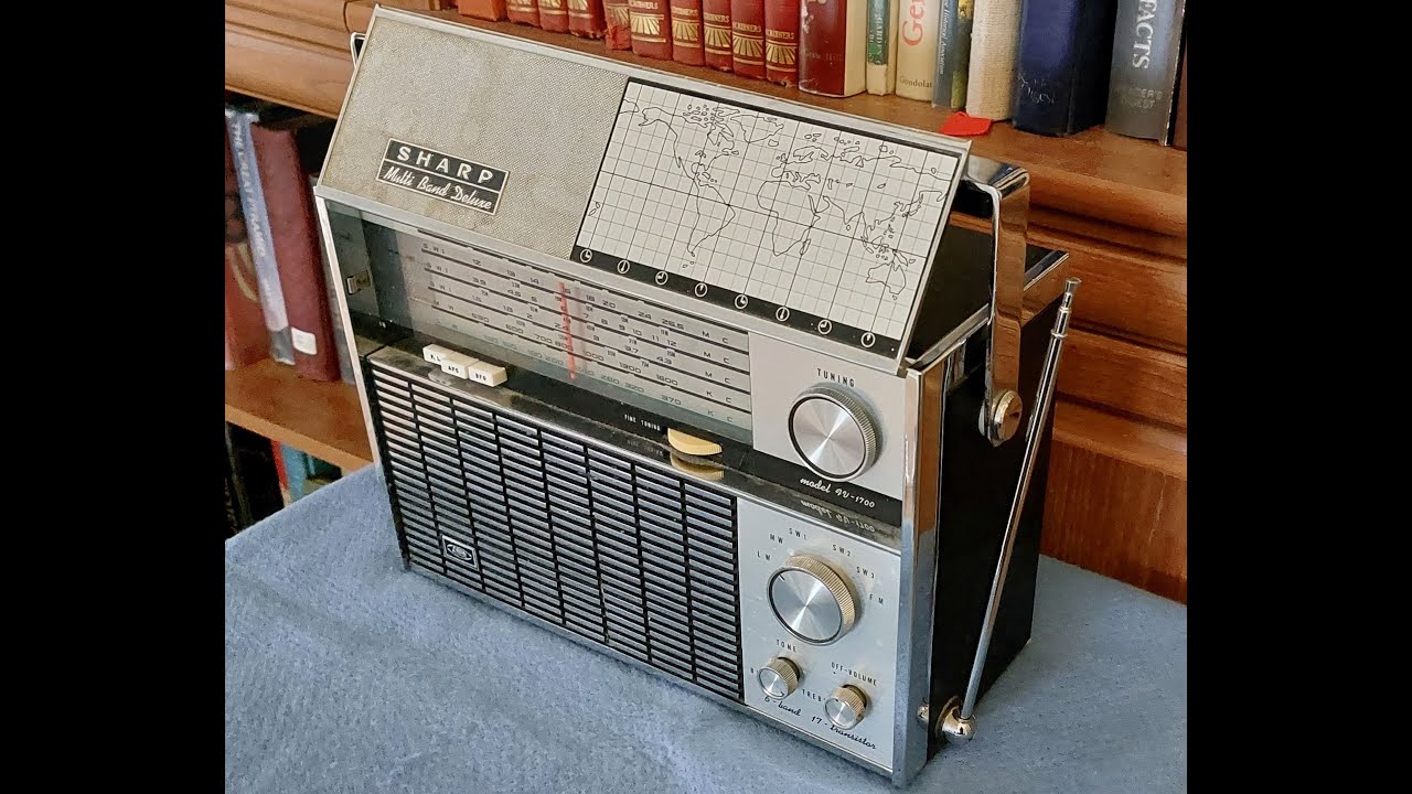 SHARP Deluxe Model FV-1700 Fm/Am/Lw/Sw Shortwave SSB RADIO World-Band ...