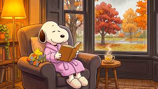 Cozy Saturday Reset with Snoopy 🌸📖  Soft Jazz for Calm Reading & Peaceful Weekend Recharge screenshot 4