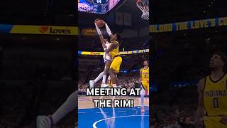 Benedict Mathurin meets JDub at the rim