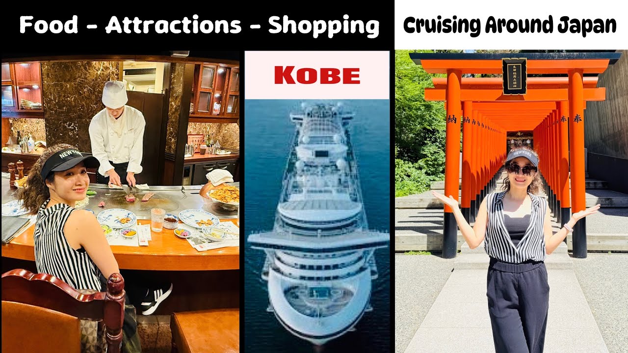 Eating authentic Kobe Beef in its namesake city! KOBE, JAPAN Tokyo - Diamond Princess Cruise
