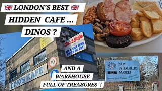  LONDONS TOP BREAKFAST & AMAZING TREASURES HIDDEN IN EAST LONDON  !