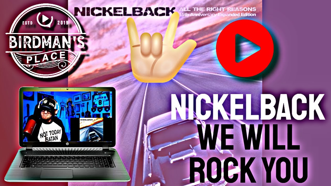 NICKELBACK "WE WILL ROCK YOU" REACTION VIDEO SINGER REACTS YouTube