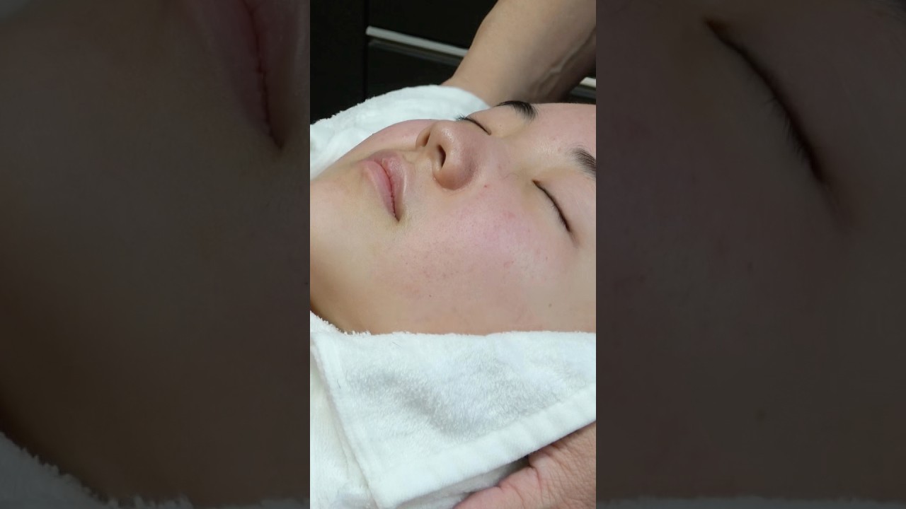 顔剃り前。お肌超綺麗