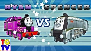 Thomas & Friends: Go Go Thomas - Ryan vs Spencer, James