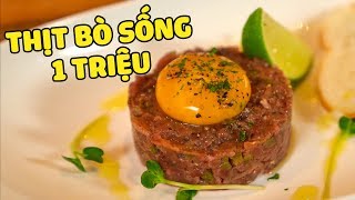 1 Triệu Đồng Dẫn Mazk Đi Ăn Thử Thịt Bò Sống Oops Banana