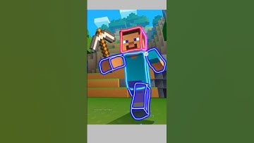 Drawing Steve from Minecraft Game 😱🥶🤯 #steve #minecraft #shorts #drawing #howto