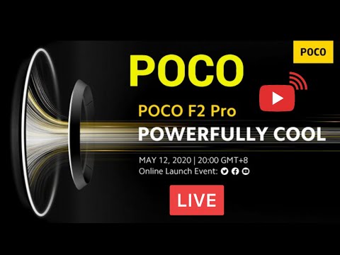 POCO F2 Pro Global Launch Event | POCOPHONE | POCO ...