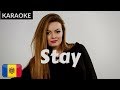 [Karaoke] Anna Odobescu - Stay 🇲🇩 Moldova ESC 2019