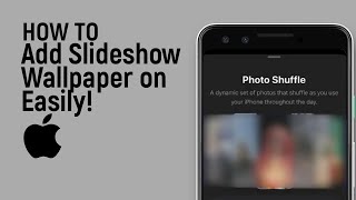 How to Add Slideshow Wallpaper on iPhone Easily [easy] screenshot 4