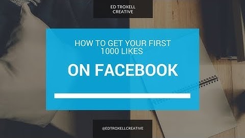 How to create facebook page And Get 1000+Likes Tutorials 2017