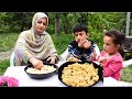 We Eat This Traditional Recipe Almost Daily In Our Childhood | Mountain Cooking |