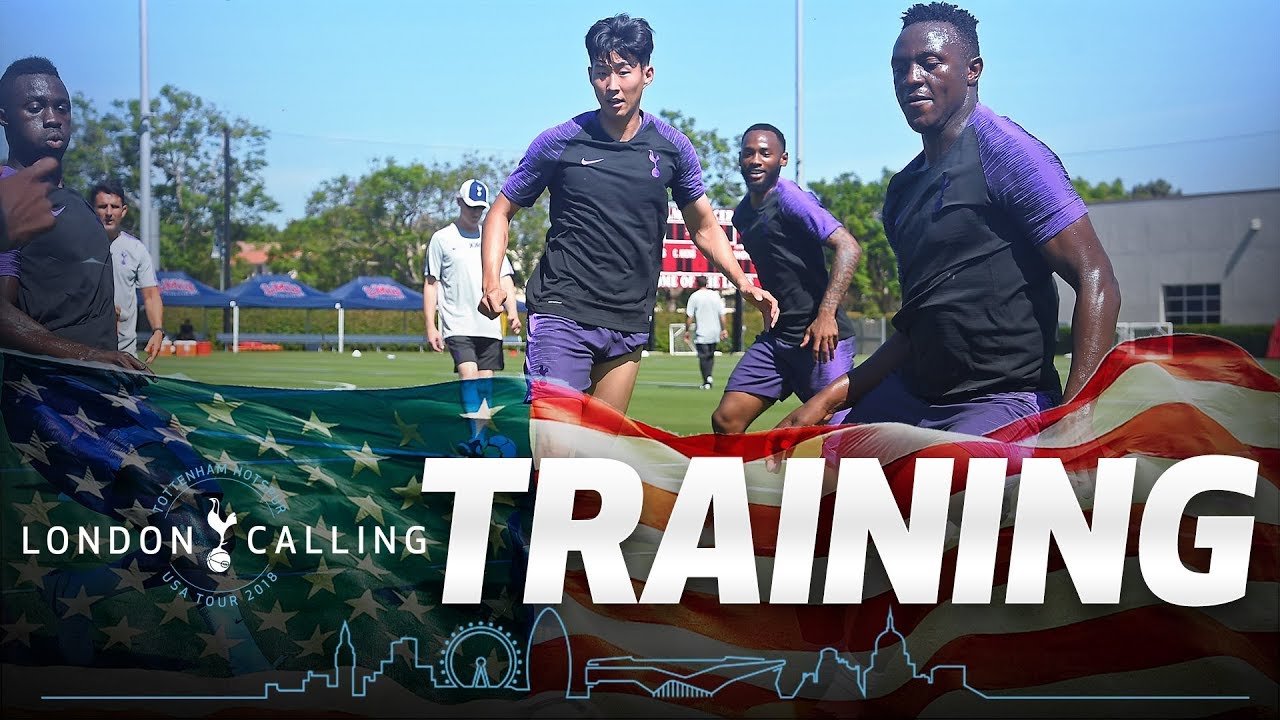 tottenham hotspur twitter SPURS IN USA | DAY ONE TRAINING | MAURICIO ON US TOUR