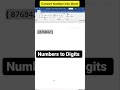 MS Word Basics in Hindi – Numbers to Digits Fast Trick #techcomputerhindi #msword #youtubeshorts