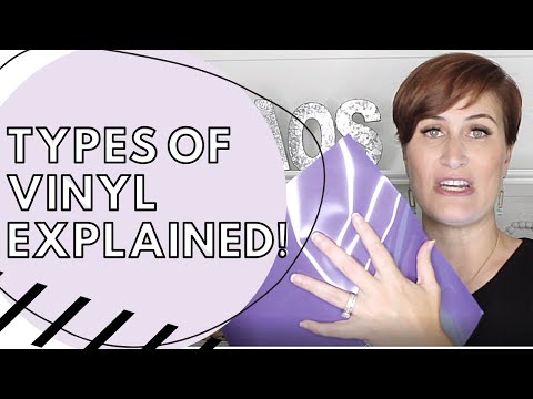 Types of Vinyl Explained | Which Vinyl to Use for Your Project | Beginner's Guide to Vinyl