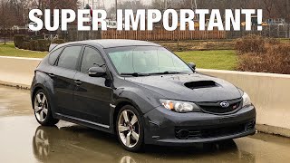 You NEED To Do This After Buying a Used Subaru!