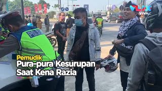 JANGAN DITIRU! Pura-pura Kesurupan Demi Lolos Pos Penyekatan