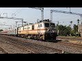 37648  KJM WAP 7🌞 sky and glow 🌟 16223 up SMVB - RDP Express #indianrailway#viral#trending#vedio