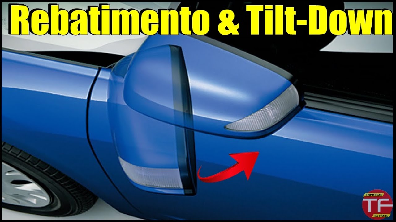 Retrovisor elétrico com tilt down - Veja como funciona! 