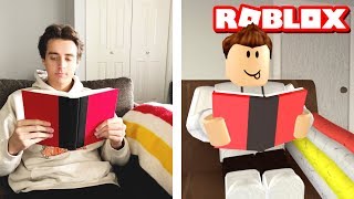 MY REAL LIFE BUT IN ROBLOX BLOXBURG!