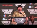 Presentan Bradley vs  Pacquiao en Los Angeles