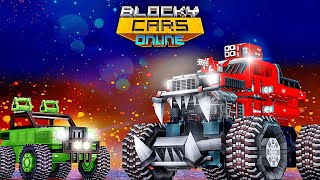 Blocky Cars: tank wars & robot games (Gameplay Android) screenshot 3