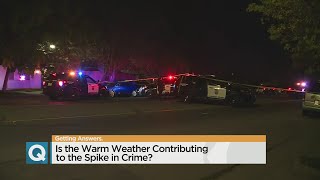 Getting Answers: Is The Warm Weather Contributing To Crime Spike?