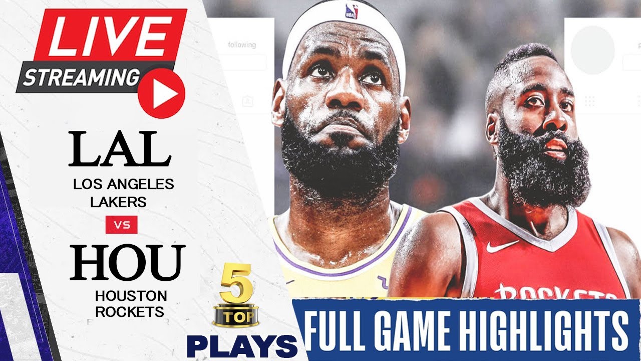 011121 NBA Live Stream: Los Angeles Lakers vs Houston Rockets | FULL ...