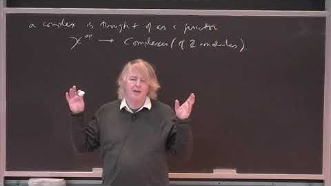 Infinity categories and why they are useful I (Carlos Simpson)
