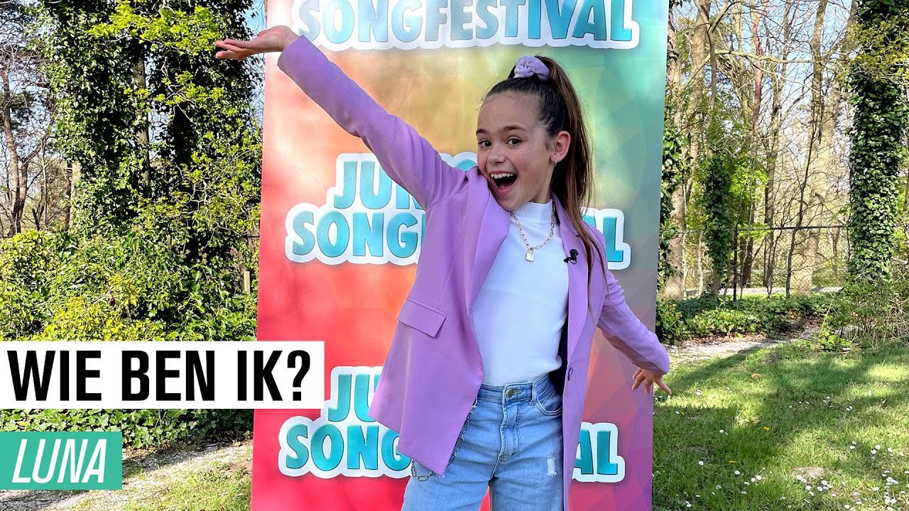 #13 WIE BEN IK? | LUNA 🎉 | JUNIOR SONGFESTIVAL 2022 🇳🇱 - YouTube