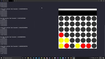 Connect4 - Minimax Alpha&Beta - Evaluation Function 1 vs Evaluation Function 2