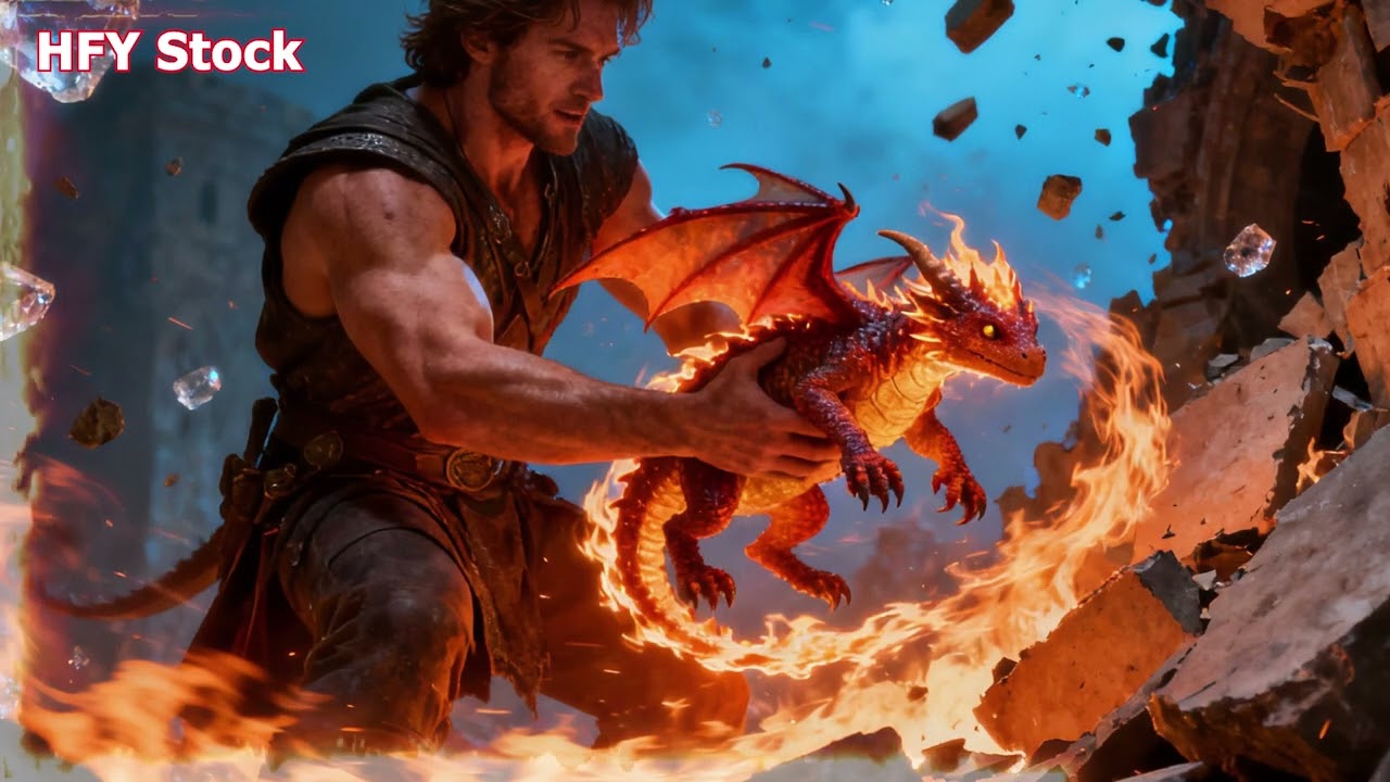 He sacrificed himself to lift the fallen dragon child to safety. HFY