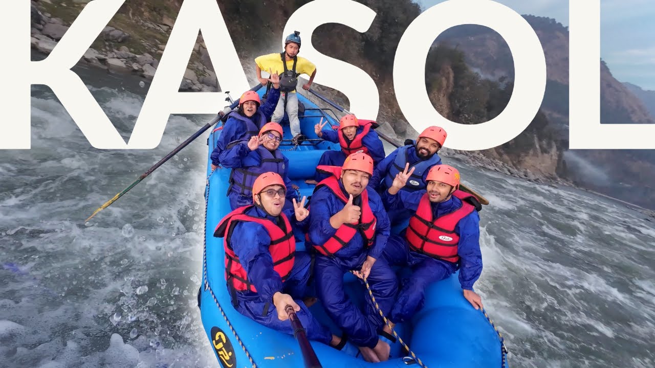 I Tried River Rafting for the FIRST Time… | Shimla to KASOL | Himachal ...