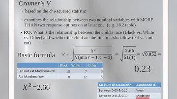 Bivariate analyses: nominal & ordinal measures