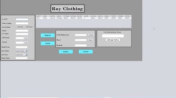 Demo program netbeans "Pemesanan kaos sablon" by me #netbeans #pemrograman #demoprogram