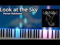 Look at the Sky - Porter Robinson (Piano Tutorial)