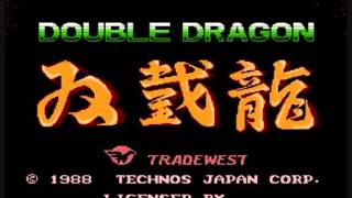 Double Dragon - Title Screen