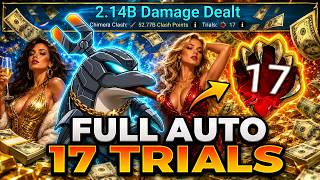 Dolphin gave me a 17 TRIALS Full Auto Chimera Titus Team / BILLIONS of Damage! Raid: Shadow Legends