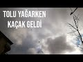 Kaçağı yine uçurdum bu sefer iyi yükseldi fırtınada 2 tane kaçak geldi