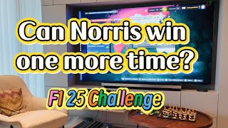 Can Norris win one more time in Abu Dhabi? - F1 25 Challenge #f1 #simracing #formula1 
