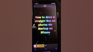 iPhone hacks/tips: draw a straight line on photos via markup