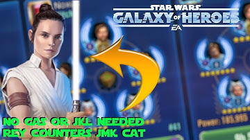 COUNTER JMK CAT WITH REY JEDI! NO JKL OR GAS NEEDED! II Galactic Legend Counters