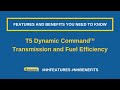 T5 Dynamic Command™ - Dynamic Command™ Transmission and Fuel Efficiency