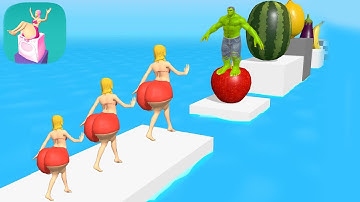 Squeezy Girl 🍔🍌🍟- Tips All Levels Gameplay Walkthrough (Android/iOS) Max Pro Level Update Hulk Level