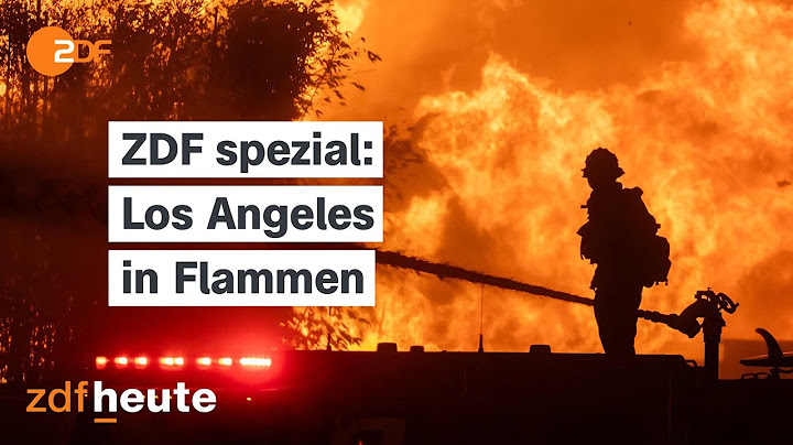 Feuerwehrleute in Kalifornien kämpfen gegen das Inferno | ZDF spezial