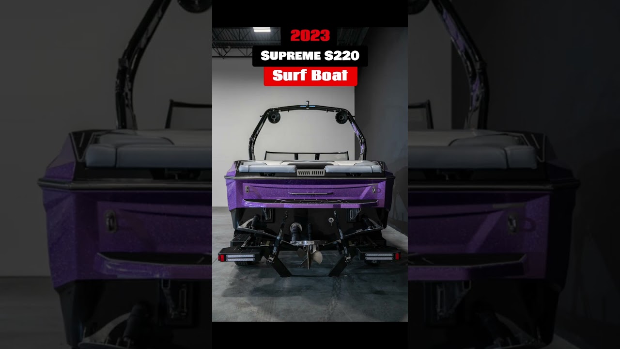 Brand New Wake Boat | 2023 Supreme S220 | BoardCo Boats