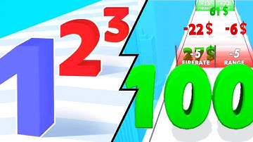 Number Master - Digit Shooter 3D: Stack Master - Gameplay Walkthrough Max Level