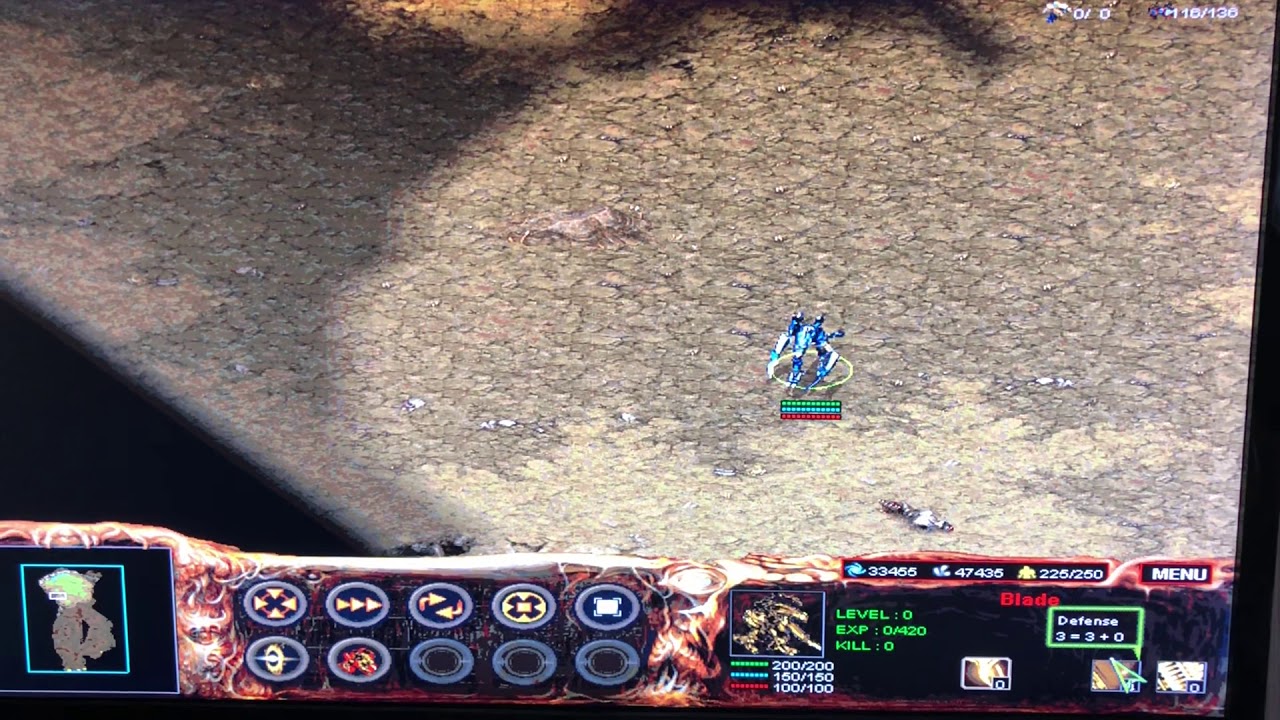 ATROX (Starcraft Clone) Intellion Blade versus Createse Behemoth