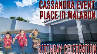 Birthday Celebration | CASSANDRA EVENT PLACE | Private Pool in Malabon City | Vlog018